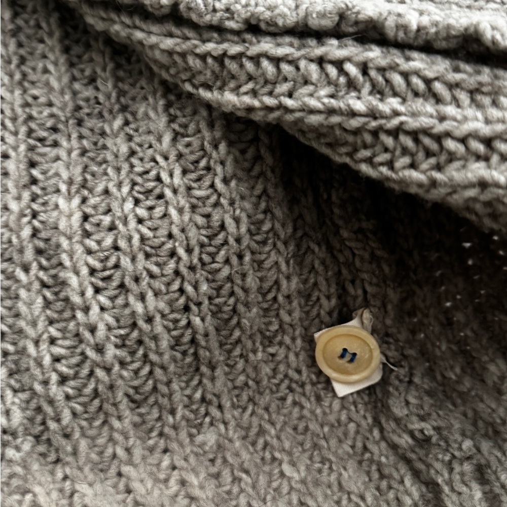 Beige Babaa knit cardigan - Picture 3 of 9